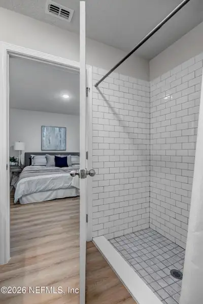 Furnished interior view inside a new home in , Jacksonville (Image 10).