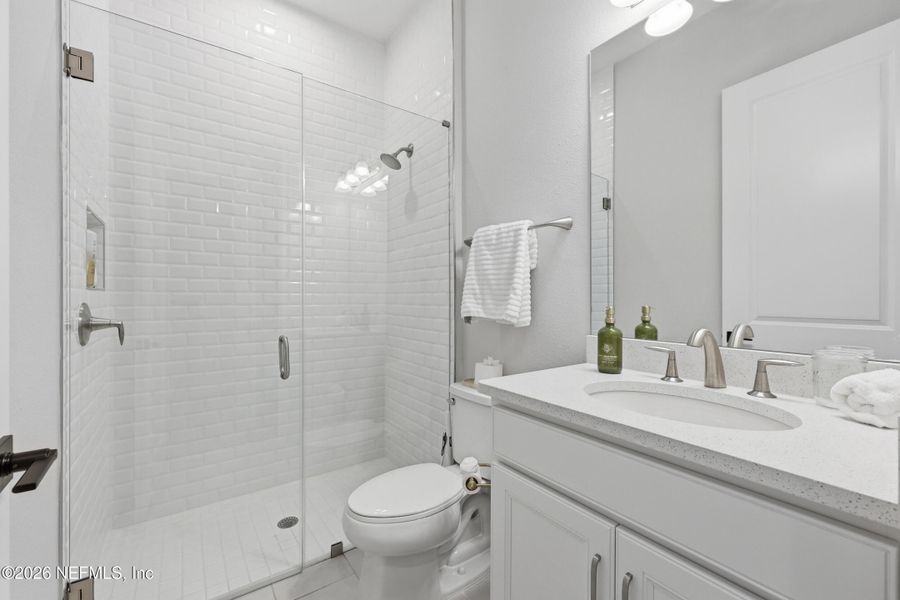 Furnished interior view inside a new home in , Ponte Vedra (Image 9).