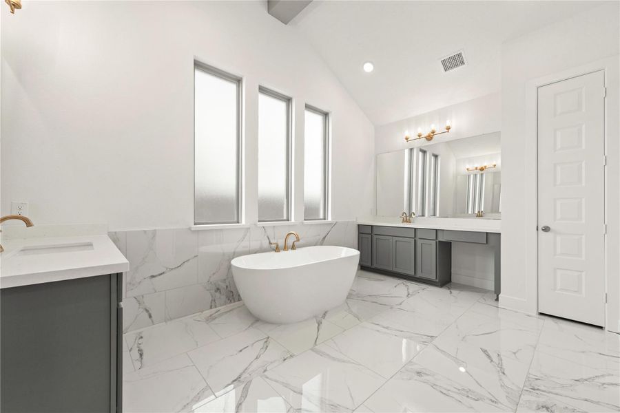 Furnished interior view inside a new home in ARTAVIA®, Conroe (Image 7).