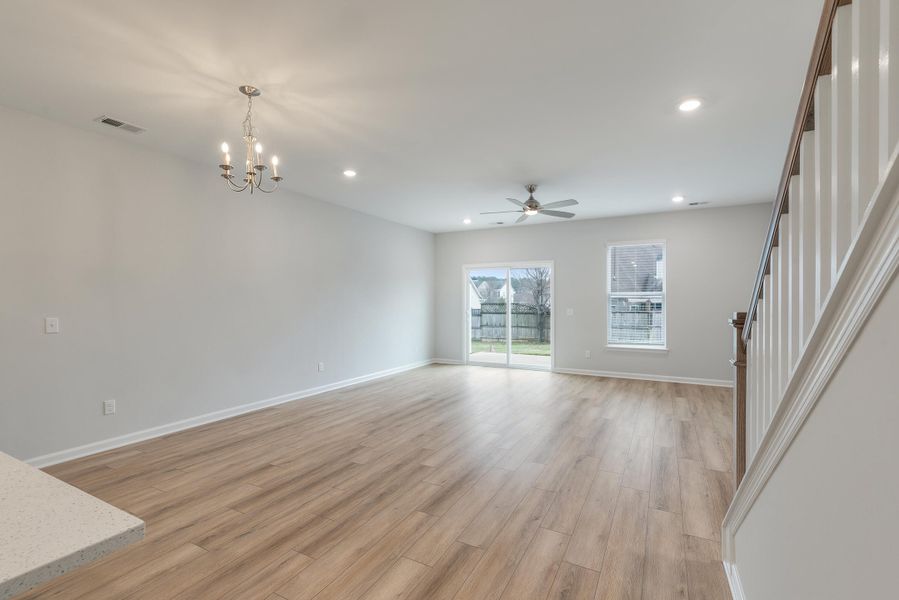 Spacious, unfurnished interior of a new home in The Landings at Montague, Goose Creek (Image 18).