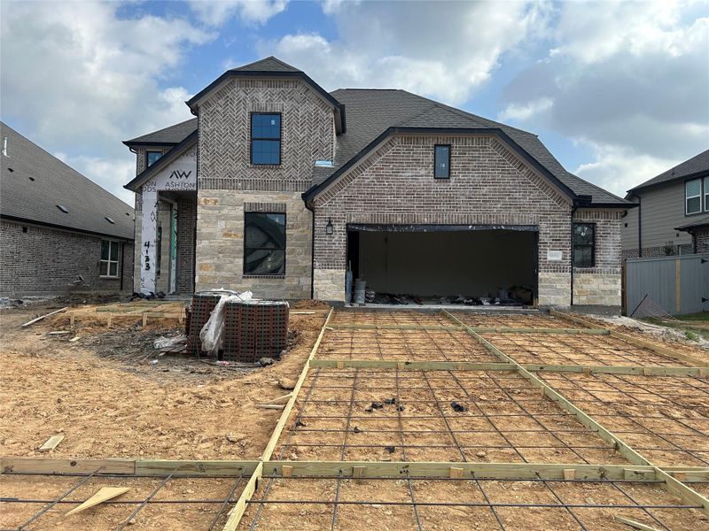 actual progress photo of your new home