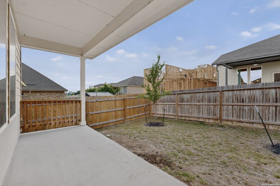 Exterior details and patio area of a home in Bricewood, San Antonio (Image 4). Exterior details and patio area of a home in Bricewood, San Antonio (Image 4).