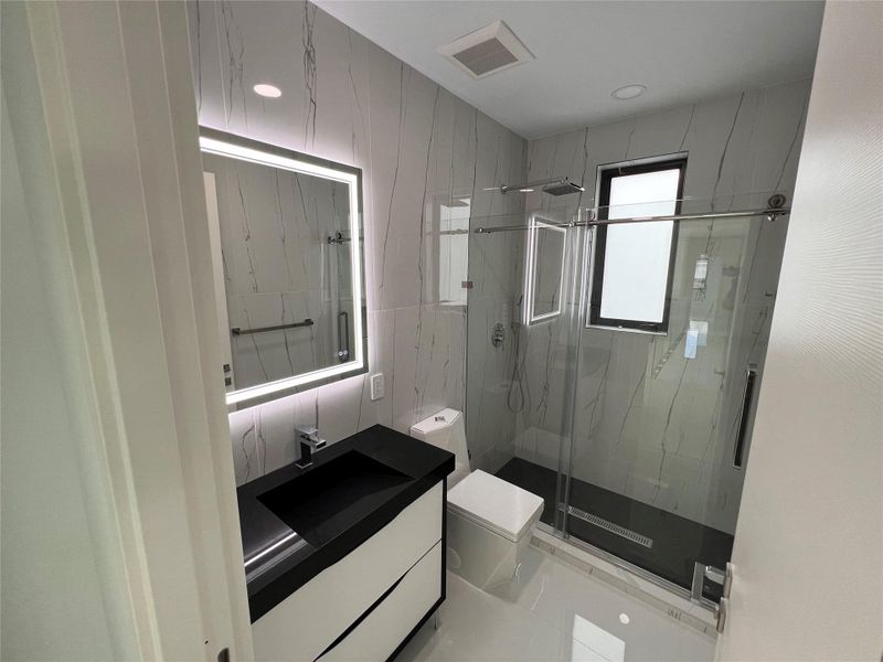 Upstairs Bedroom Bathroom