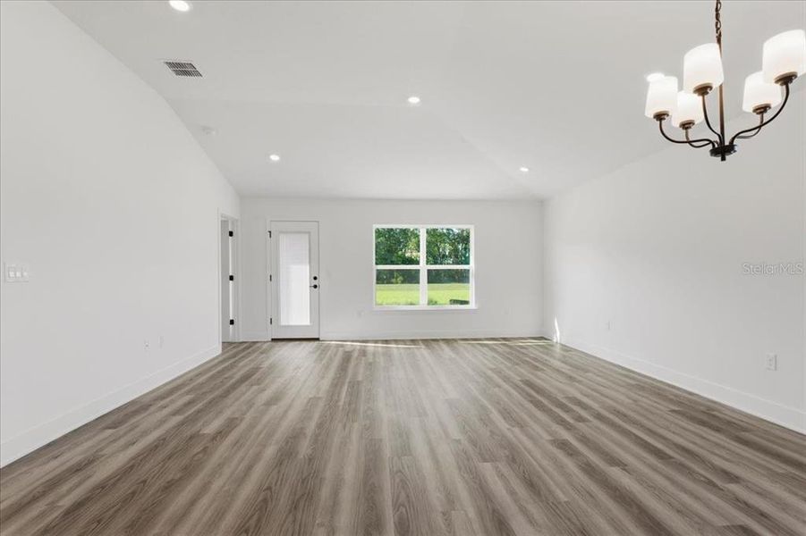 Spacious, unfurnished interior of a new home in Kirkland Farms, Alachua (Image 23). Spacious, unfurnished interior of a new home in Kirkland Farms, Alachua (Image 23).