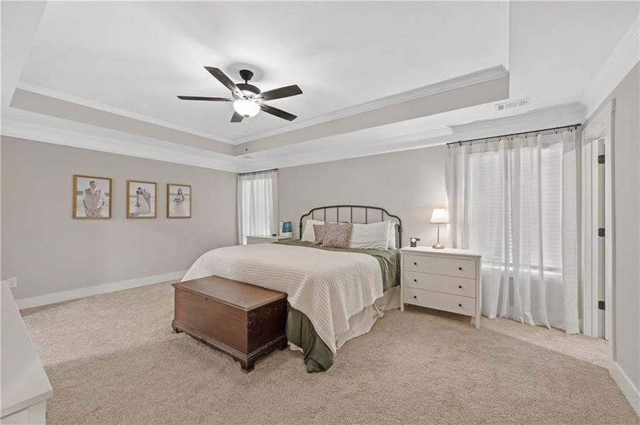 Furnished interior view inside a new home in Benson Estates, Dallas (Image 17). Furnished interior view inside a new home in Benson Estates, Dallas (Image 17).