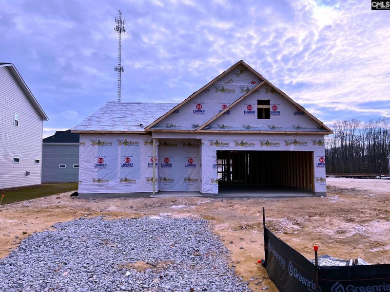 In-progress construction of a new home in Blythewood Farms, Blythewood, SC (Image 23).
