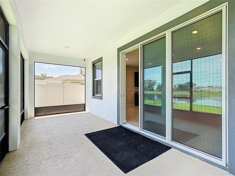 Exterior details and patio area of a home in Farm at Varrea Villas, Plant City (Image 30). Exterior details and patio area of a home in Farm at Varrea Villas, Plant City (Image 30).