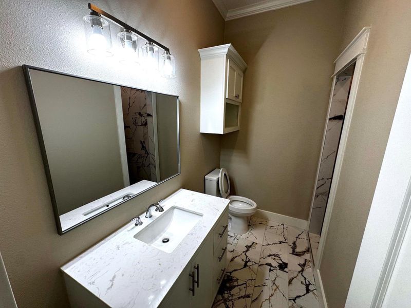 Furnished interior view inside a new home in , Beaumont (Image 9).