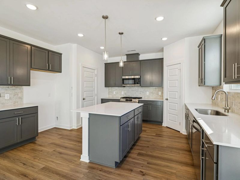 Furnished interior view inside a new home in Sage Farms, White House (Image 7).