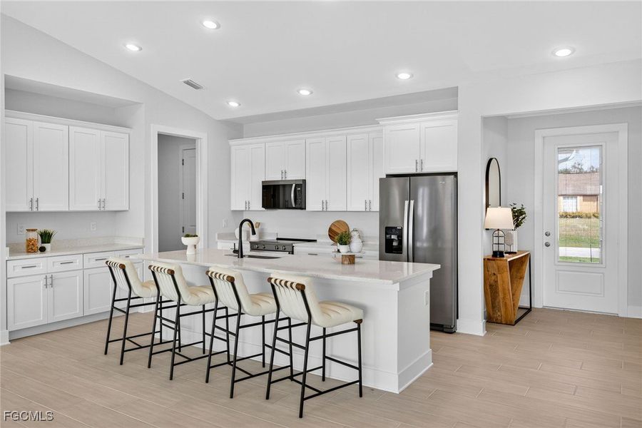 Furnished interior view inside a new home in Cape Coral, Cape Coral (Image 13).