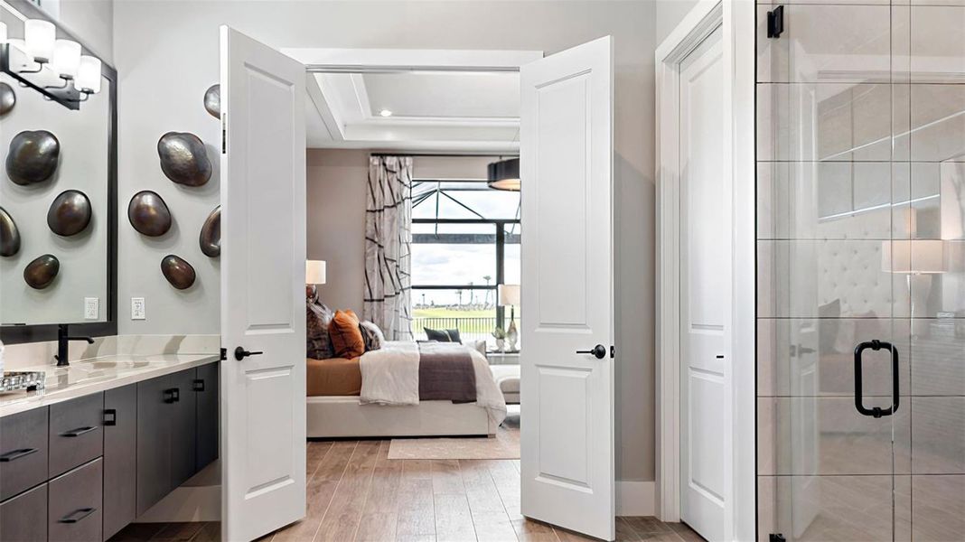 Furnished interior view inside a new home in , Port St. Lucie (Image 15). Furnished interior view inside a new home in , Port St. Lucie (Image 15).