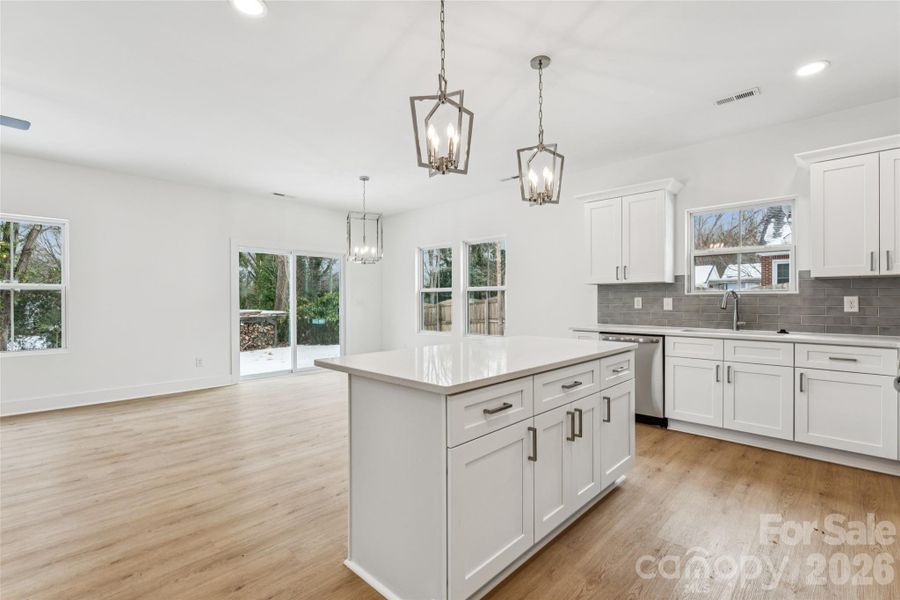 Furnished interior view inside a new home in , Statesville (Image 13).
