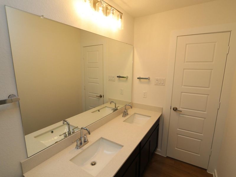 Furnished interior view inside a new home in Ambrose, La Marque (Image 6).