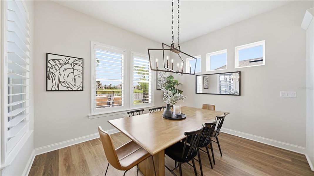 Furnished interior view inside a new home in , St. Augustine (Image 55).