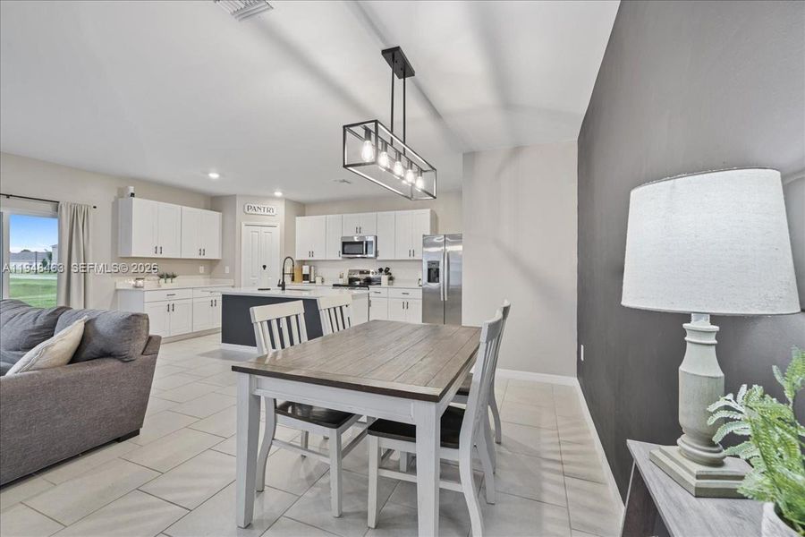 Furnished interior view inside a new home in , Lehigh Acres (Image 18).