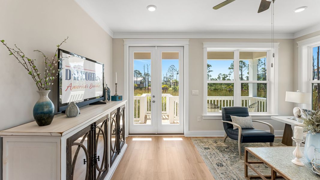 Representative furnished interior of a home built from the The Islamorada by D.R. Horton in WindMark Beach, Port Saint Joe (Image 15).