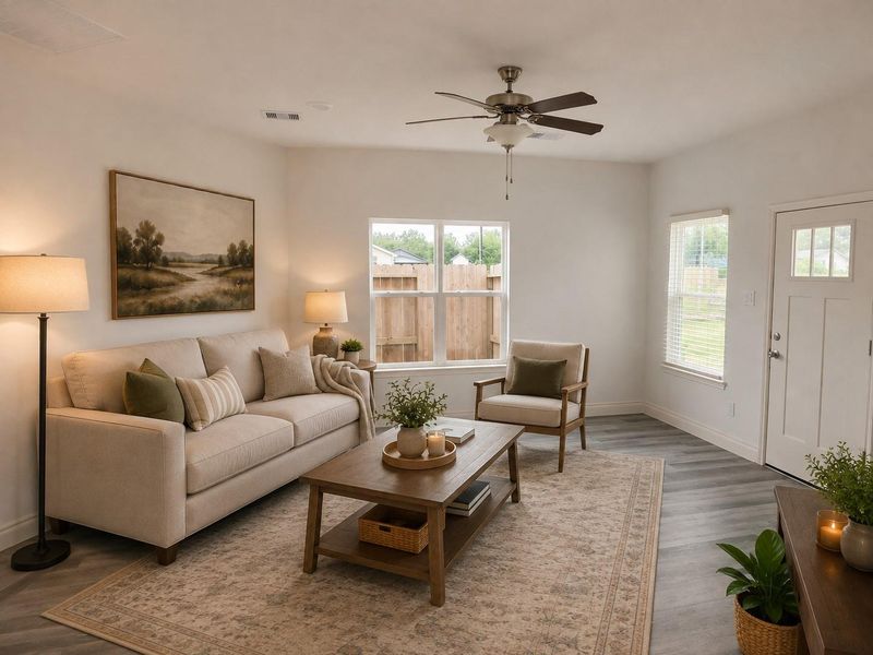 Living area(staged)