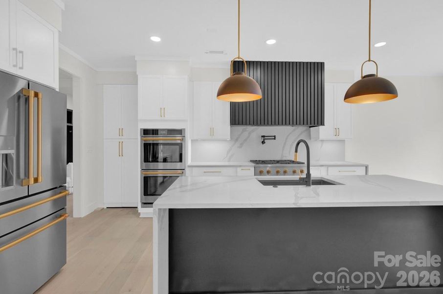 Furnished interior view inside a new home in , Weddington (Image 3).