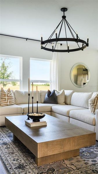 Furnished interior view inside a new home in Crosswinds, Haines City (Image 6).