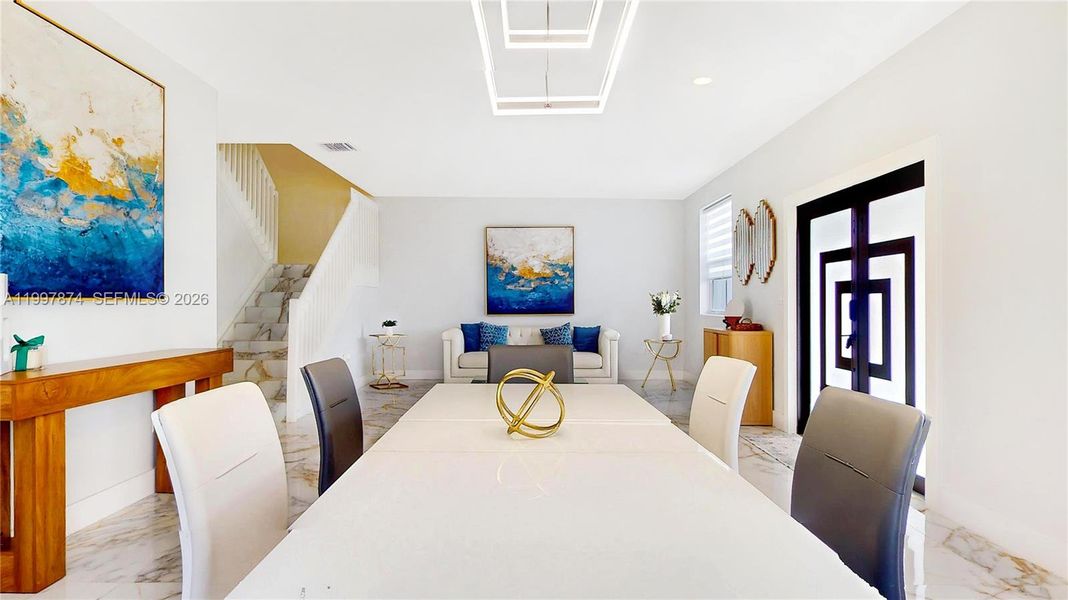 Furnished interior view inside a new home in , Homestead (Image 36).