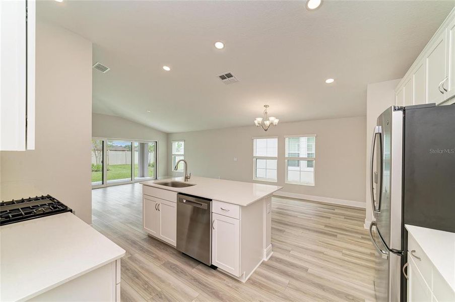 Furnished interior view inside a new home in Crosswind Point, Parrish (Image 9).