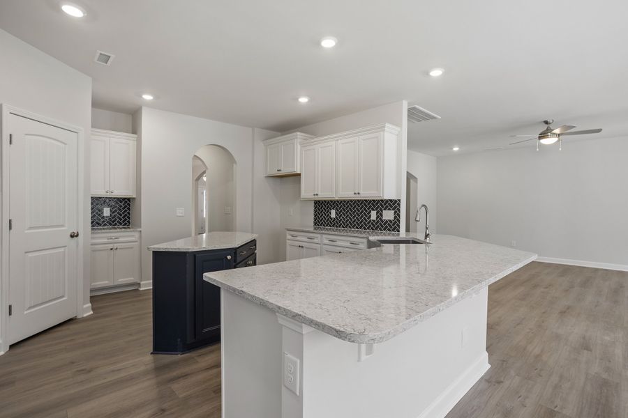 Furnished interior view inside a new home in Georgias Landing, Raleigh (Image 7).