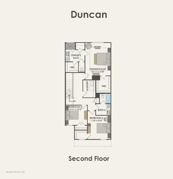 Pulte Homes, Duncan floor plan