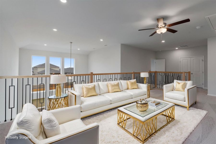 Furnished interior view inside a new home in Morningstar, Georgetown (Image 23).