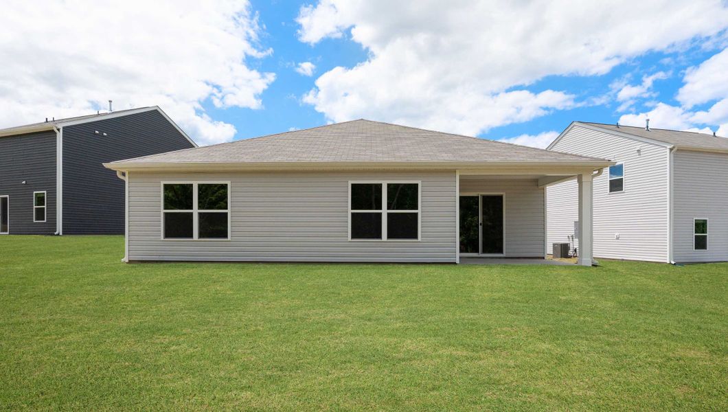 Exterior details and patio area of a home in Harrier Point, Woodruff (Image 3). Exterior details and patio area of a home in Harrier Point, Woodruff (Image 3).