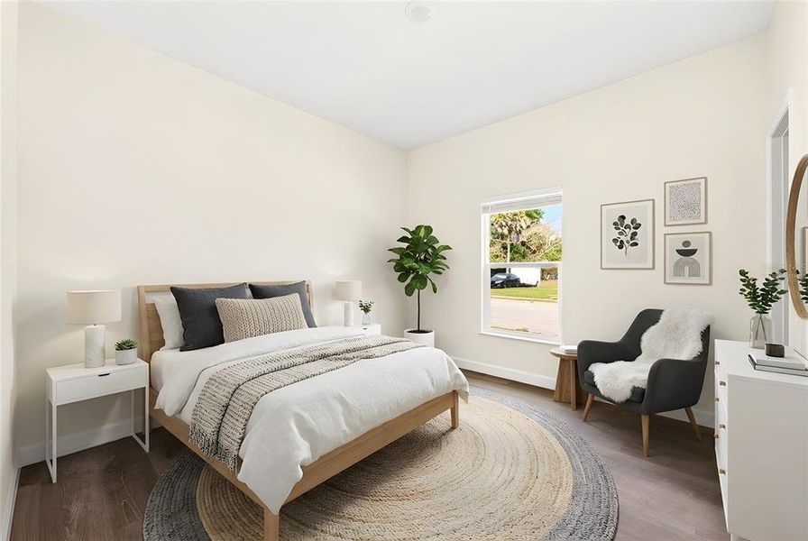 Furnished interior view inside a new home in , Titusville (Image 5).