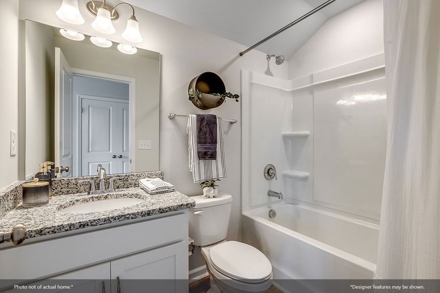 Furnished interior view inside a new home in Citadel Point at Southbridge, Sneads Ferry (Image 17).