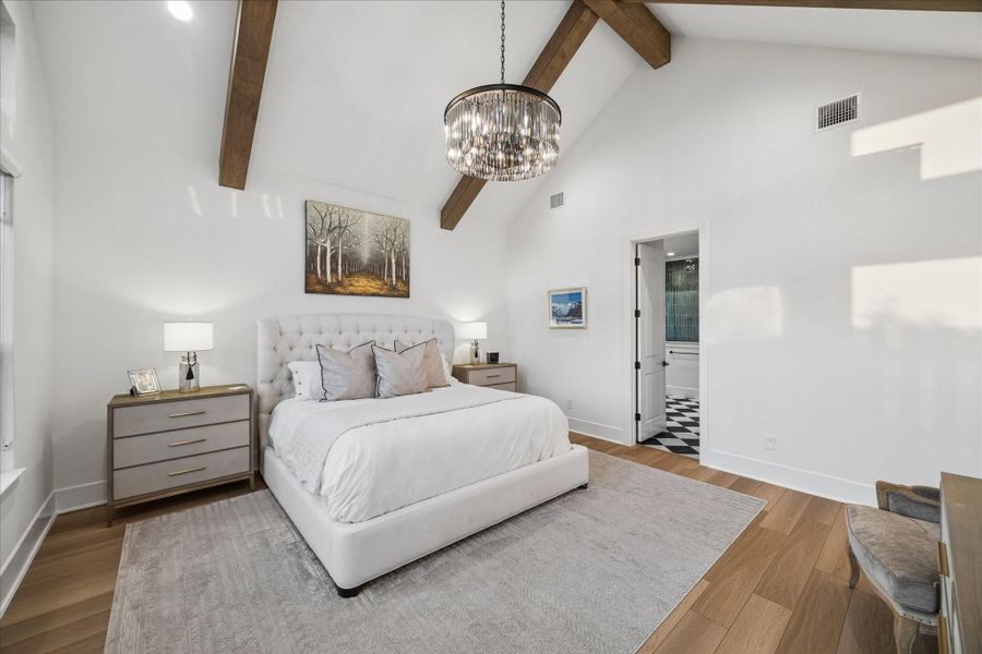 Furnished interior view inside a new home in , Katy (Image 16).