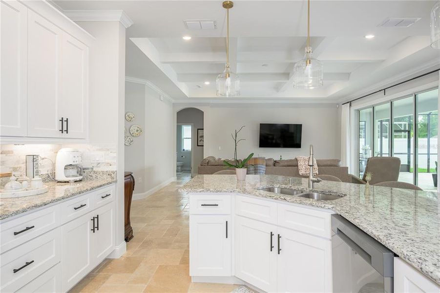 Furnished interior view inside a new home in , Palm Coast (Image 9).