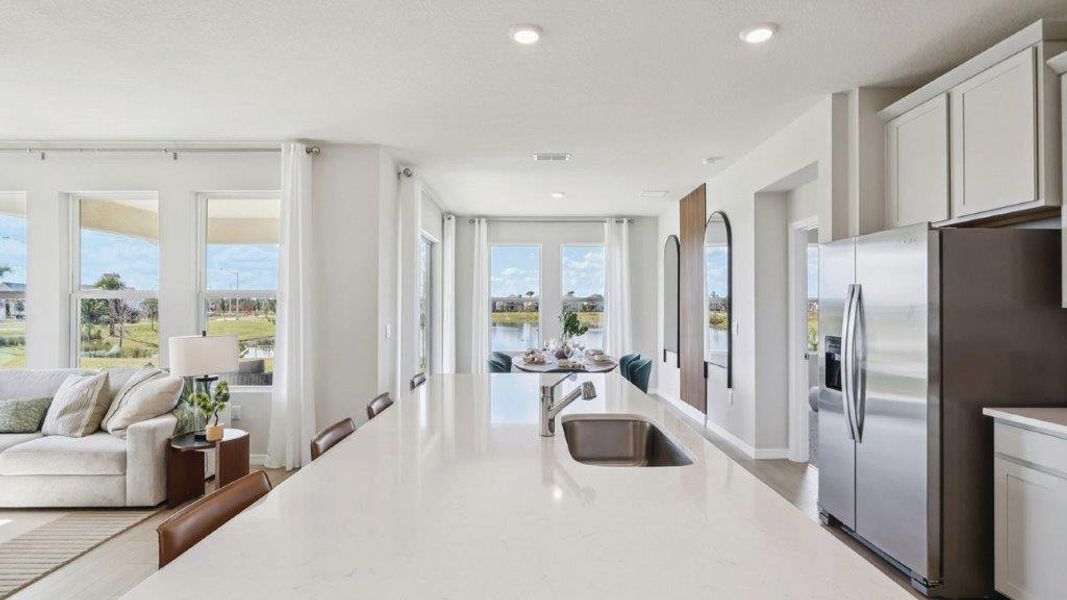 Furnished interior view inside a new home in Hawthorne Ranch, Lakeland (Image 15).