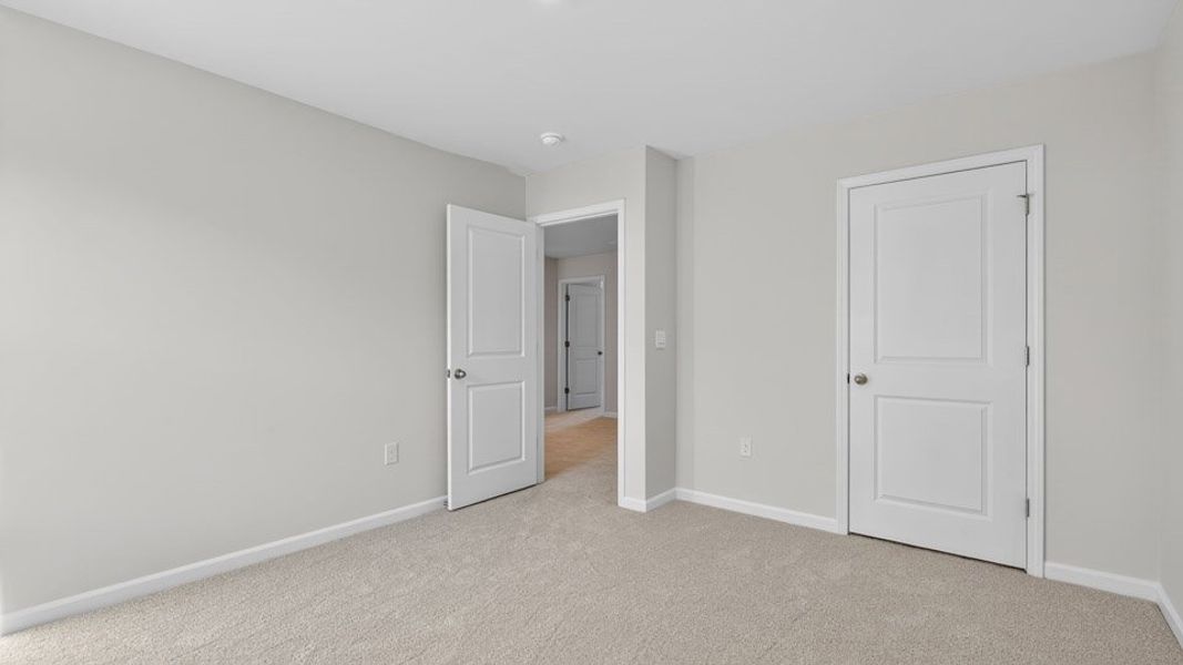 Spacious, unfurnished interior of a new home in Swift Creek Farm, Clayton (Image 19). Spacious, unfurnished interior of a new home in Swift Creek Farm, Clayton (Image 19).