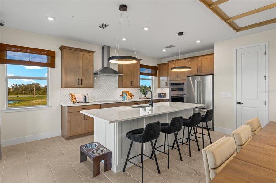 Furnished interior view inside a new home in Wellen Park, Venice (Image 15).