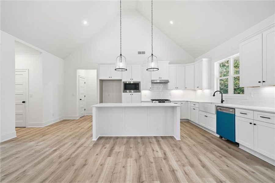 Furnished interior view inside a new home in , Calhoun (Image 15). Furnished interior view inside a new home in , Calhoun (Image 15).