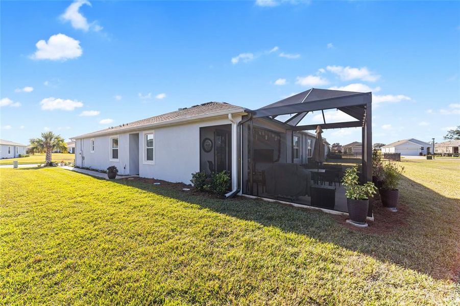 Exterior details and patio area of a home in , Ocala (Image 32).