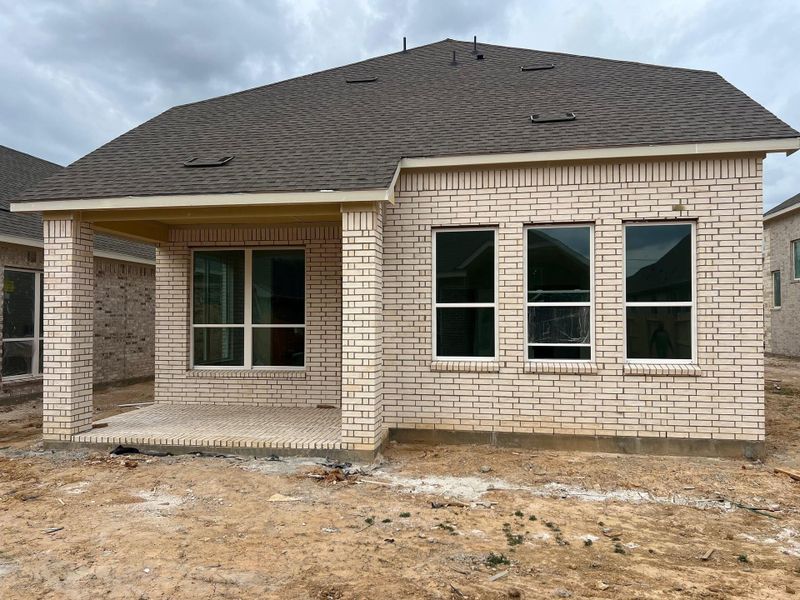 In-progress construction of a new home in Wood Leaf Reserve, Tomball, TX (Image 14).