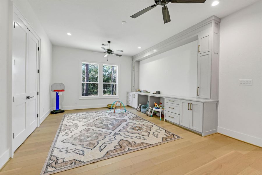 Game room or play area