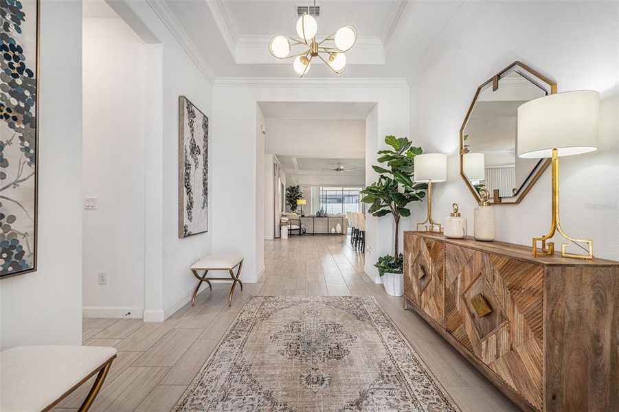Furnished interior view inside a new home in , Wimauma (Image 6).