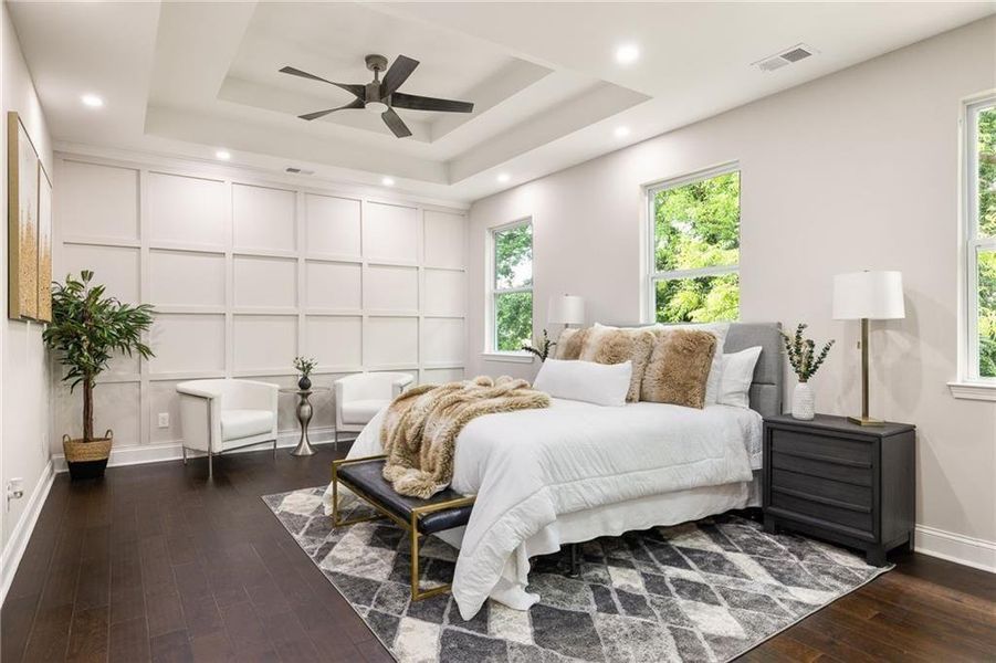 Furnished interior view inside a new home in , Atlanta (Image 14).