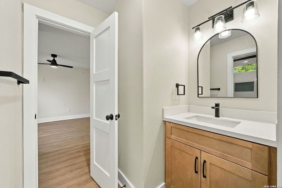 Furnished interior view inside a new home in , San Antonio (Image 14).