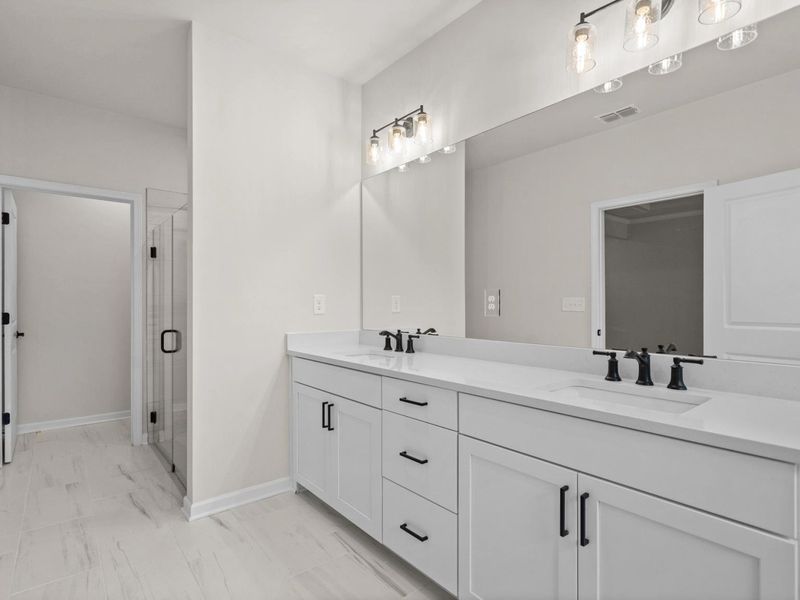 Representative furnished interior of a home built from the The Glenwood D by Davidson Homes LLC in Kelly Preserve, Loganville (Image 14).