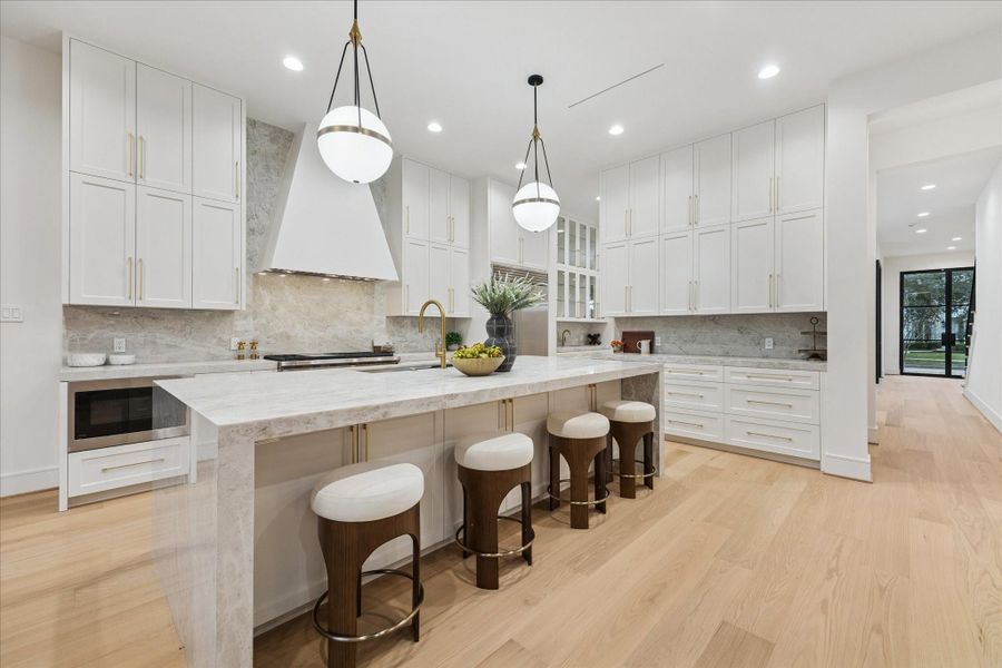 Furnished interior view inside a new home in , West University Place (Image 17).