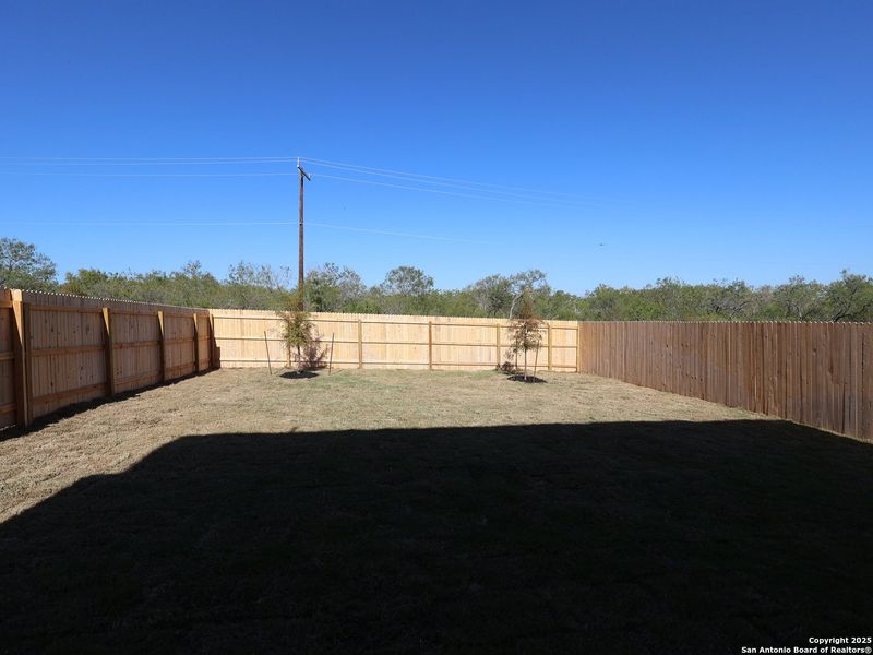 Exterior details and patio area of a home in Paloma Park, Converse (Image 4). Exterior details and patio area of a home in Paloma Park, Converse (Image 4).