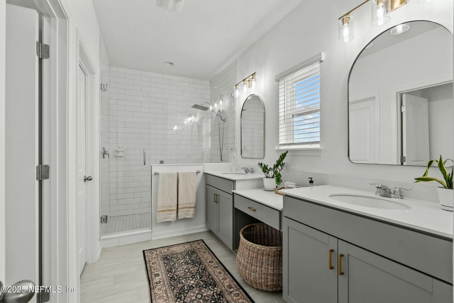Furnished interior view inside a new home in Silver Landing at SilverLeaf, St. Augustine (Image 11).