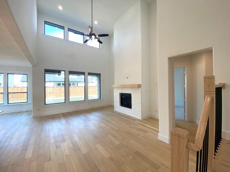Representative unfurnished interior of a home built from the Ames - SH 5254 by Shaddock Homes in Grand Oaks at Green Meadows - 60', Celina (Image 17). Representative unfurnished interior of a home built from the Ames - SH 5254 by Shaddock Homes in Grand Oaks at Green Meadows - 60', Celina (Image 17).