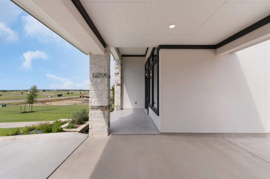 Exterior details and patio area of a home in Feathergrass, Florence (Image 45).
