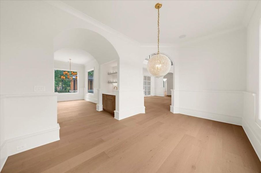 Spacious, unfurnished interior of a new home in , Canton (Image 69).